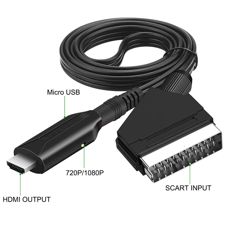 HDMI to SCART or SCART to HDMI converter - Sytorra