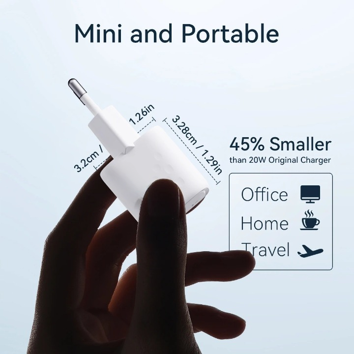 20W Mini USB-C charger - Sytorra